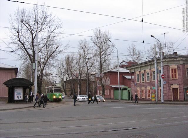 Перекрёсток улиц Тимирязева и Декабрьский Событий